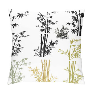 Personality  Isolated Bamboo Collection Pillow Covers
