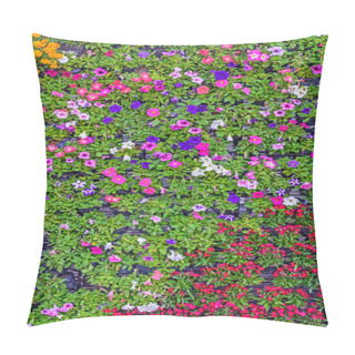 Personality  Flower Wall. Pillow Covers