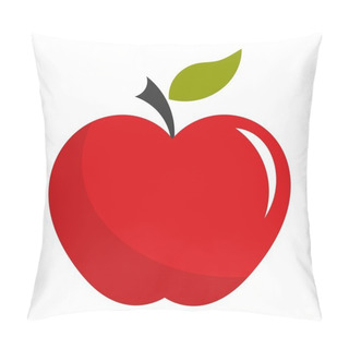 Personality  Red Apple Illustration Pillow Covers