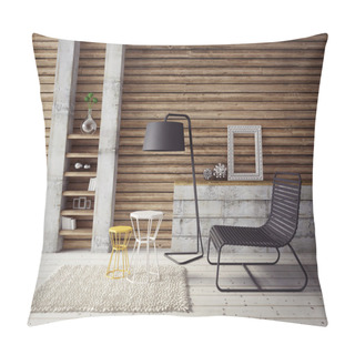 Personality  3d Living Room  Interior Pillow Covers