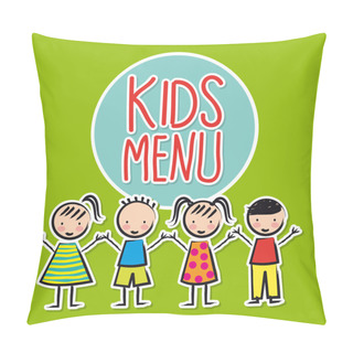 Personality  Kids Menu Pillow Covers