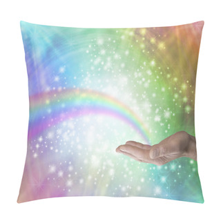 Personality  Sending Rainbow Healing Pillow Covers