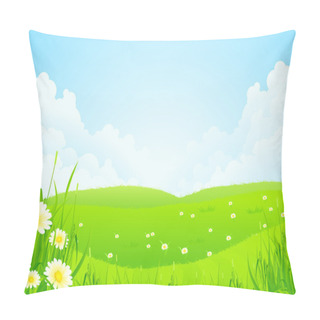 Personality  Green Nature Landscape Pillow Covers