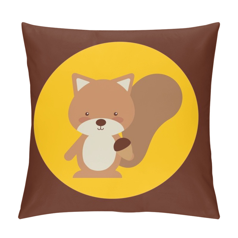 Personality  cute animal fall pillow covers