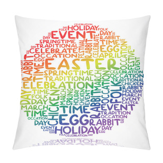 Personality  Easter Egg Pillow Covers