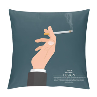Personality  Hands Squeeze Vector Pillow Covers