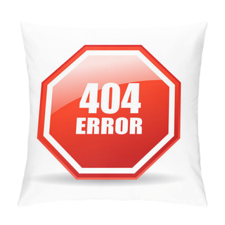 Personality  404 Error Glass Icon Pillow Covers