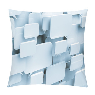 Personality  Speech Bubble Cloud Pillow Covers