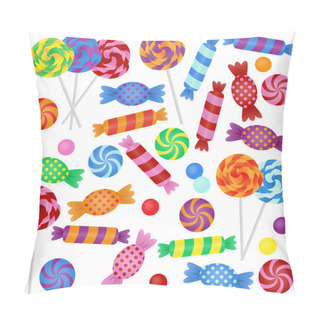 Personality  Large Vector Set Of Candy Pillow Covers