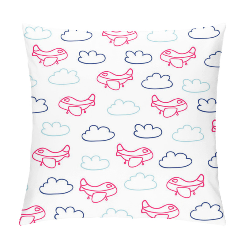 Personality  Funny sky pattern pillow covers