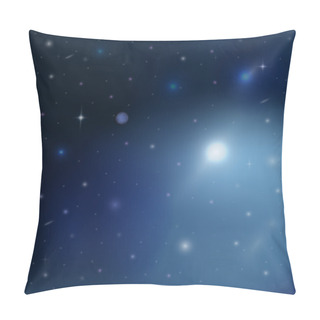 Personality  Stars In Outer Space Pillow Covers
