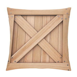 Personality  Close-up Of Wooden Box Pillow Covers