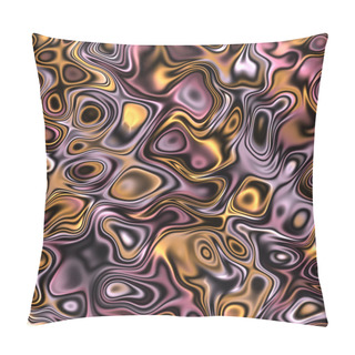 Personality  Fractal Modern Art Seamless Generated Texture Pillow Covers