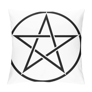 Personality  Pentagram Symbol Vector Pillow Covers