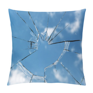 Personality  Glass Broken Window Pillow Covers