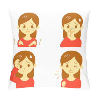 Personality  Disease Symptoms 01 Pillow Covers