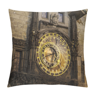Personality  Czech Astronomical Clock Pillow Covers