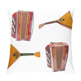 Personality  BALALAIKAGARMONIKA Pillow Covers