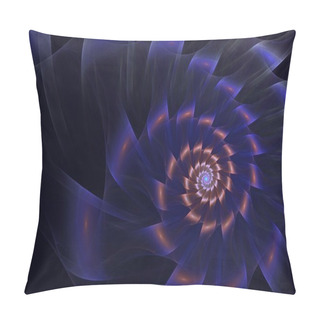 Personality  Fractal Spiral Pillow Covers
