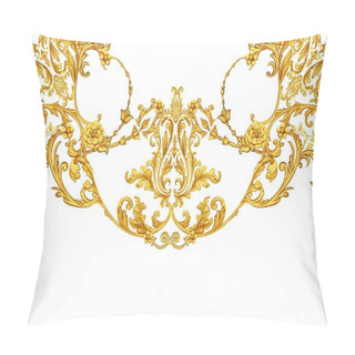 Personality   Golden Baroque Decorative Composition Pillow Covers