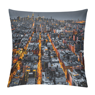 Personality  New York City At Night Pillow Covers