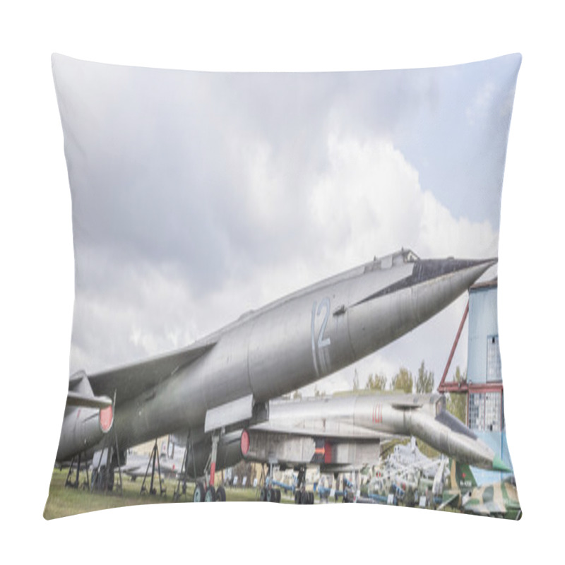 Personality  M-50- Supersonic Strategic Missile-carrying Bomber (1959) Pillow Covers