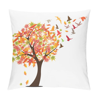 Personality  Autumn Tree Pillow Covers