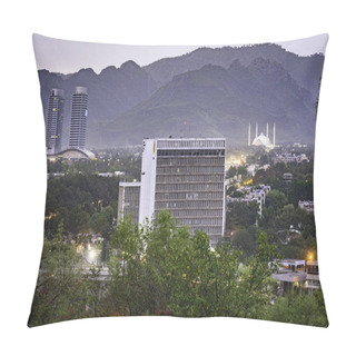 Personality  Islamabad Landmarks And Margalla Hills Pillow Covers