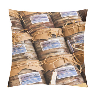 Personality  Italian Food, Salted Anchovies  Pillow Covers