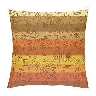 Personality  Tribal Art Pillow Covers