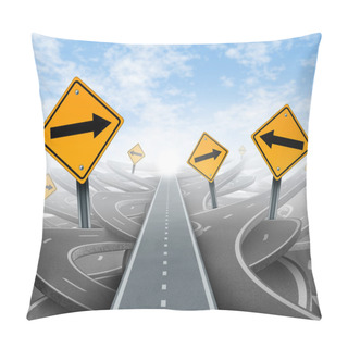 Personality  Clear Strategy And Leadership Solutions Pillow Covers