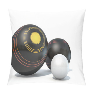 Personality  Lawn Bowls And Jack Pillow Covers