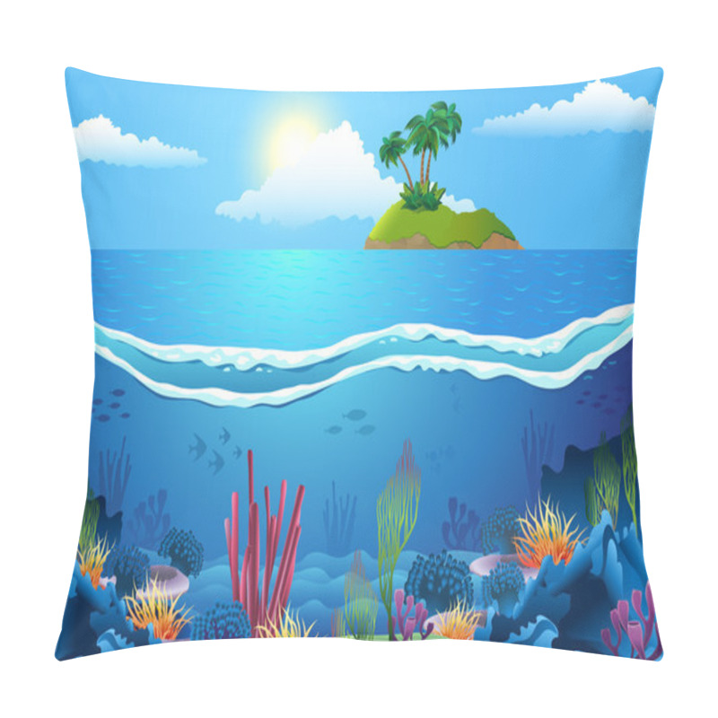 Personality  Sea landscape pillow covers