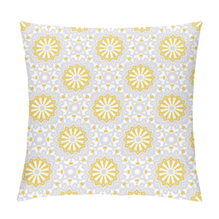 Personality  Big Abstract Flowers Pattern Pillow Covers