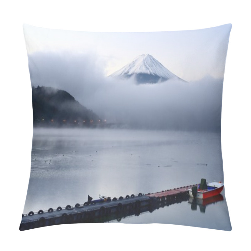 Personality  Mt. Fuji And Lake Kawaguchi Pillow Covers