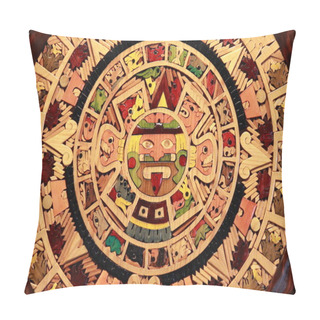 Personality  Aztec Calendar Pillow Covers