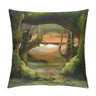 Personality  Green Paradise Pillow Covers