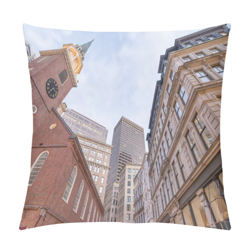 Personality  Buildings of Boston - MA, USA pillow covers