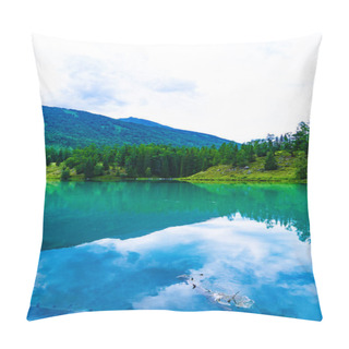 Personality  Summer In Kanas Lake, Altay, Xinjiang, China.Beautiful And Quiet In Summer In Kanas Lake, Xinjiang, China Pillow Covers