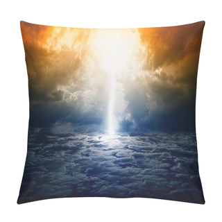 Personality  Dramatic Nature Background Pillow Covers