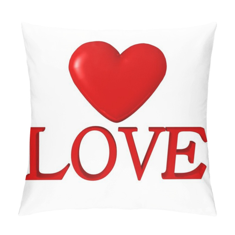 Personality  The Heart And The Words LOVE Pillow Covers