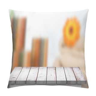 Personality  Composite Image Of Wooden Floor Pillow Covers