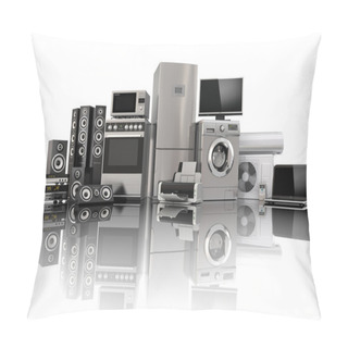 Personality  Home Appliances. Gas Cooker, Tv Cinema, Refrigerator Air Conditi Pillow Covers