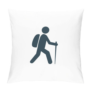 Personality  Hiking Icon Pillow Covers
