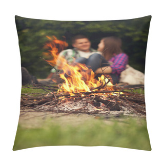 Personality  Campfire Pillow Covers