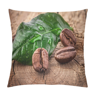 Personality  Coffee Grains Pillow Covers