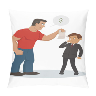 Personality  Bill Collector Pillow Covers