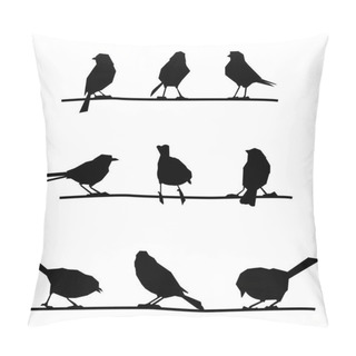 Personality  Birds On Branches. Pillow Covers