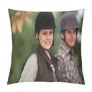 Personality  Horseback Riders Pillow Covers