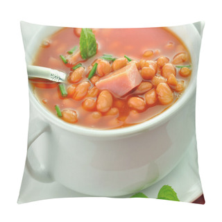 Personality  White Bean Soup Pillow Covers